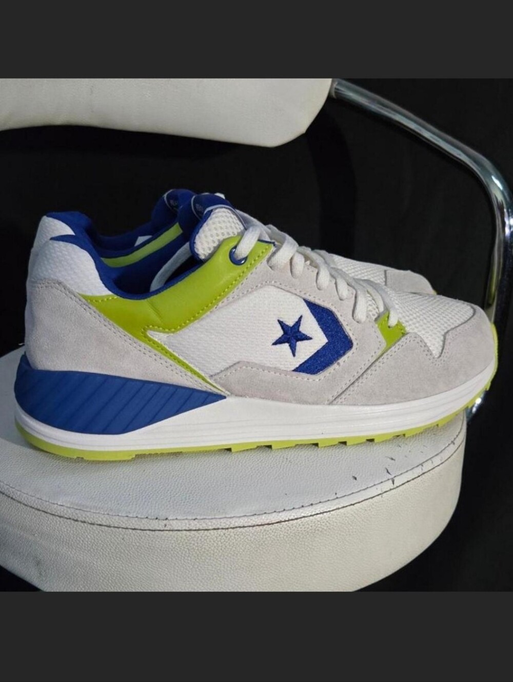 Converse Wave Trainer Ox Vintage White Egret Blue | Men’s 10/Women’s 11.5 |Retro